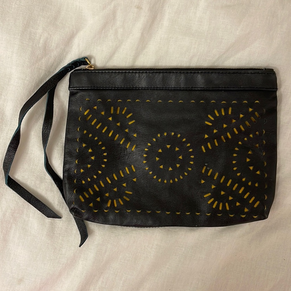Cleobella soft makeup bag clutch